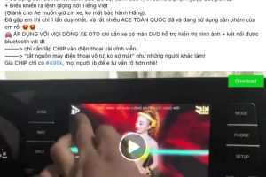 Cảnh giác chiêu trò lừa mua chip gắn trên điện thoại, để xem được video trên màn zin ô tô