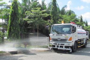 Máy bơm nước cho xe rửa đường công suất 60m3